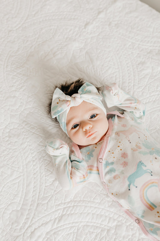 Copper Pearl Newborn Gown Whimsy Baby Products Wholesaler