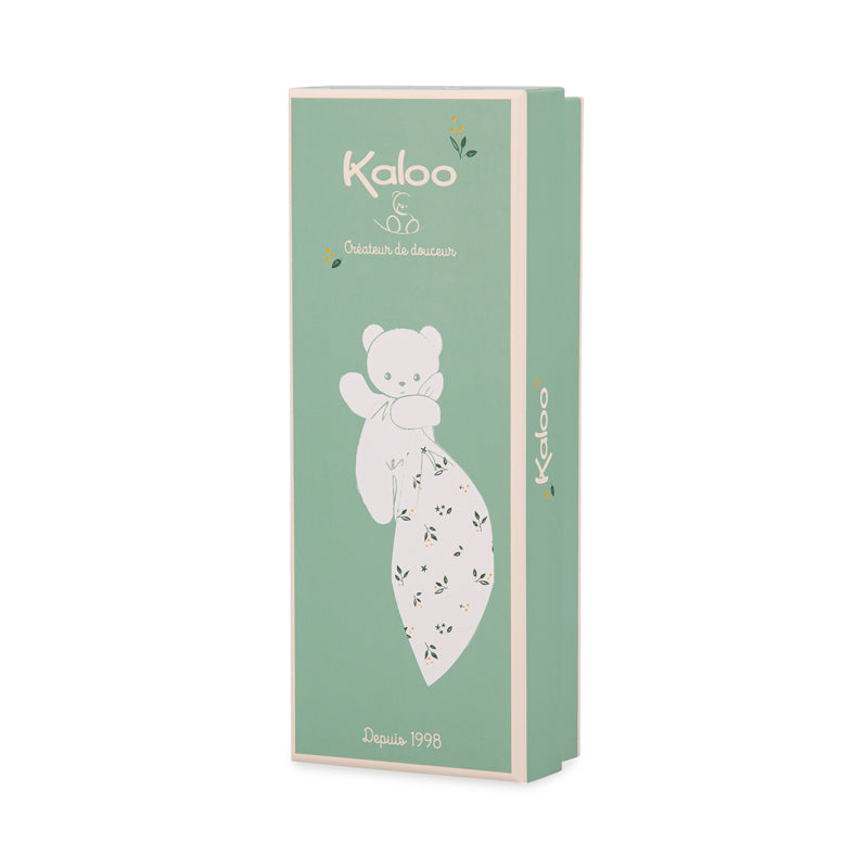 Kaloo Carre Douceur Doudou Bear Leaves Of Love 17cm Baby Products Wholesaler