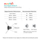 Munchkin Flow Nipple Shield 20mm + Kit Baby Products Wholesaler