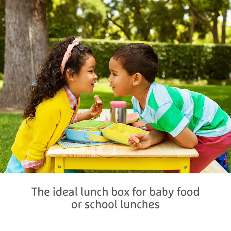 Munchkin Lunch Bento Box With Utensils Green Baby Products Wholesaler