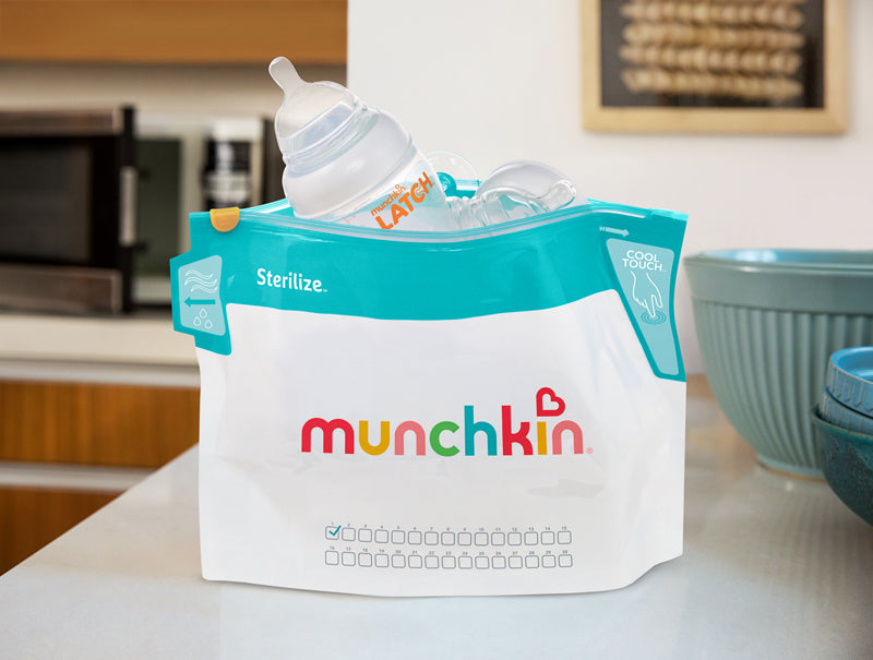 Munchkin Microwave Steriliser Bags 6Pk Baby Products Wholesaler
