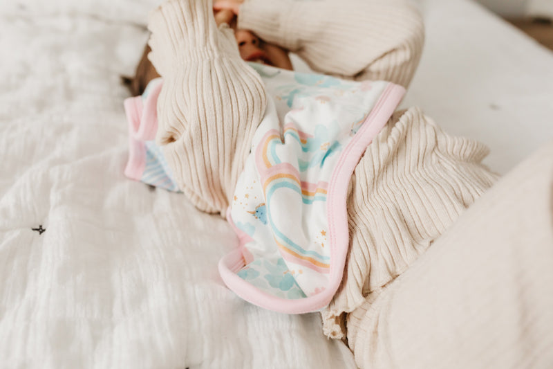 Copper Pearl Lovey 3 Layer Comfort Blanket Whimsy 2Pk Baby Products Wholesaler