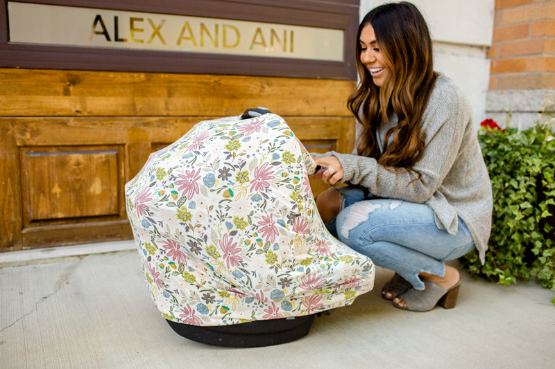 Copper Pearl Nursing & Car Seat Cover Olive Baby Products Wholesaler