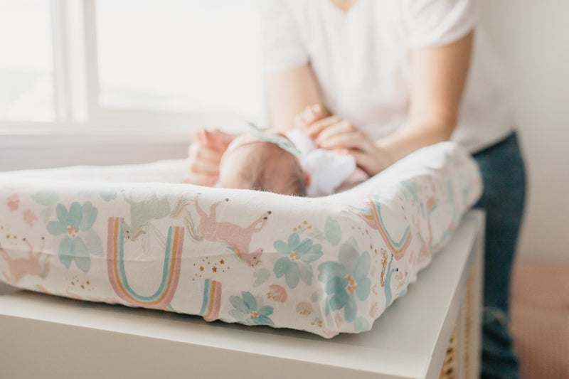 Copper Pearl Nappy Changing Pad COVER Whimsy Baby Products Wholesaler