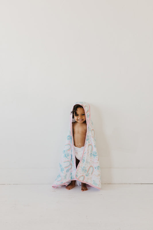 Copper Pearl Premium Knit Hooded Towel Whimsy Baby Products Wholesaler
