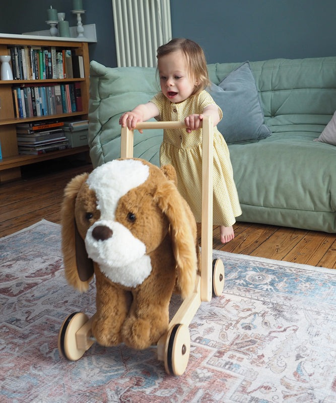 Little Bird Told Me Push Along Peanut Pup Baby Products Wholesaler