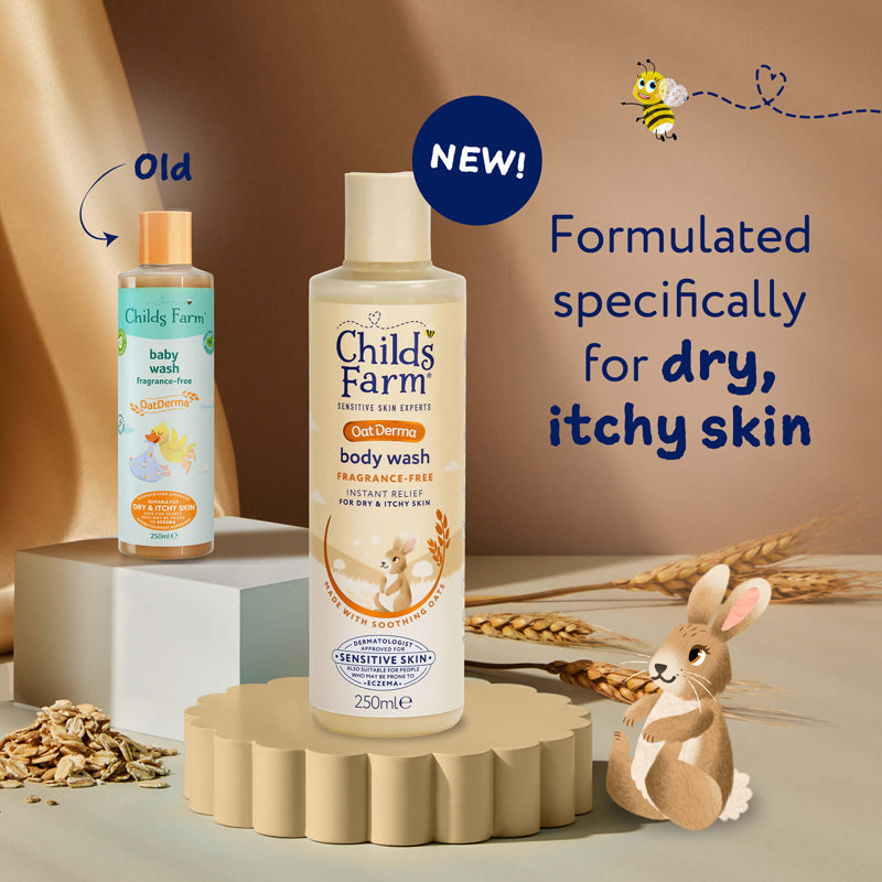 Child's Farm OatDerma Body Wash 250ml Baby Products Wholesaler