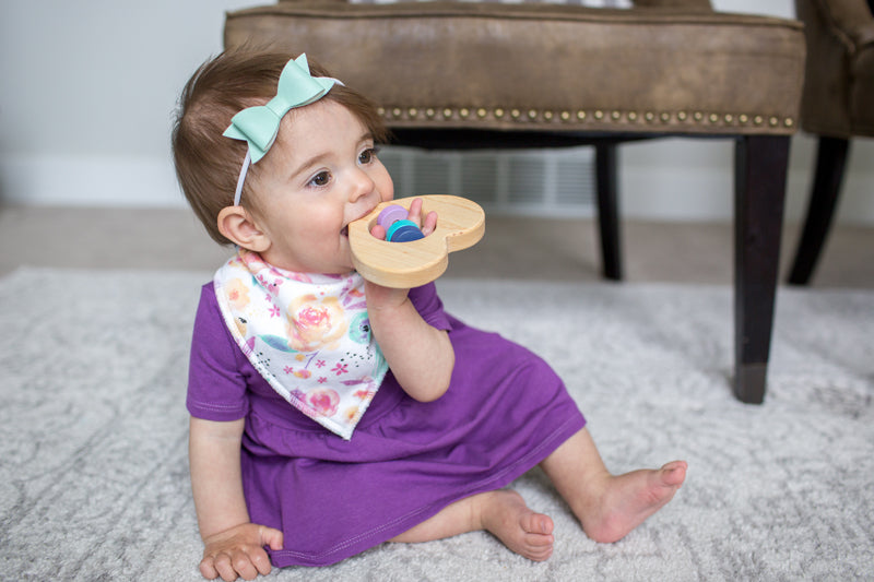 Copper Pearl Bibs Bloom 4Pk Baby Products Wholesaler