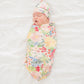 Copper Pearl Knitted Swaddle Blanket Lark Baby Products Wholesaler