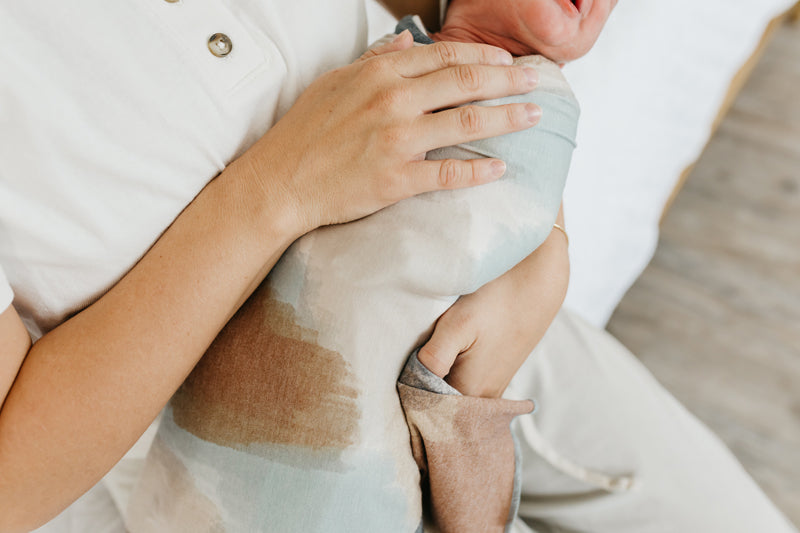 Copper Pearl Knitted Swaddle Blanket Picasso Baby Products Wholesaler