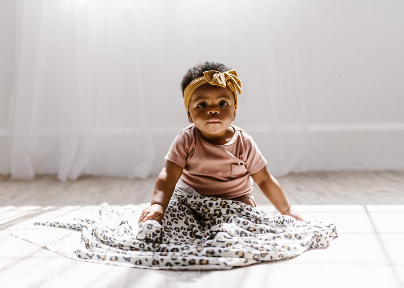 Copper Pearl Knitted Swaddle Blanket Zara Baby Products Wholesaler
