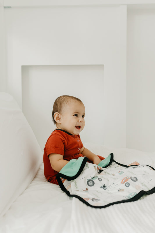Copper Pearl Lovey 3 Layer Comfort Blanket Jo 2Pk Baby Products Wholesaler
