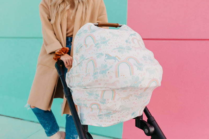 Copper Pearl Nursing & Car Seat Cover Whimsy Baby Products Wholesaler