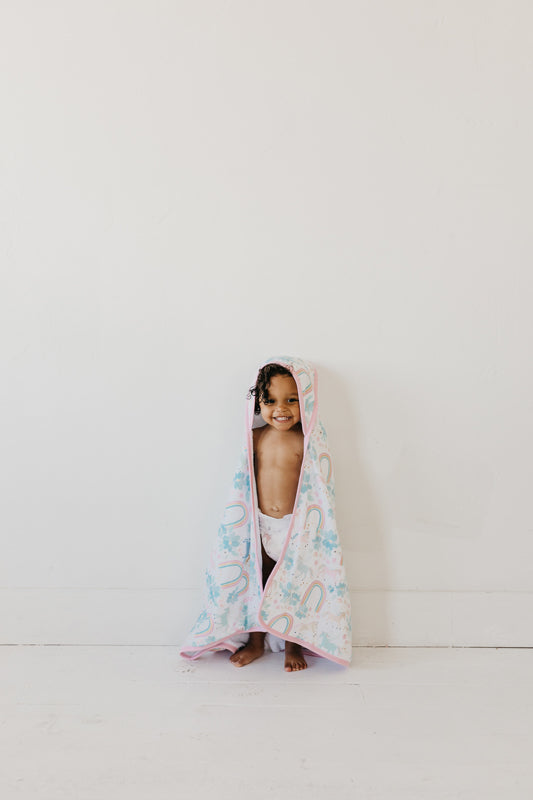 Copper Pearl Premium Knit Hooded Towel Whimsy Baby Products Wholesaler