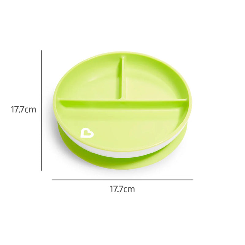 Munchkin Suction Plate Blue 2Pk Baby Products Wholesaler