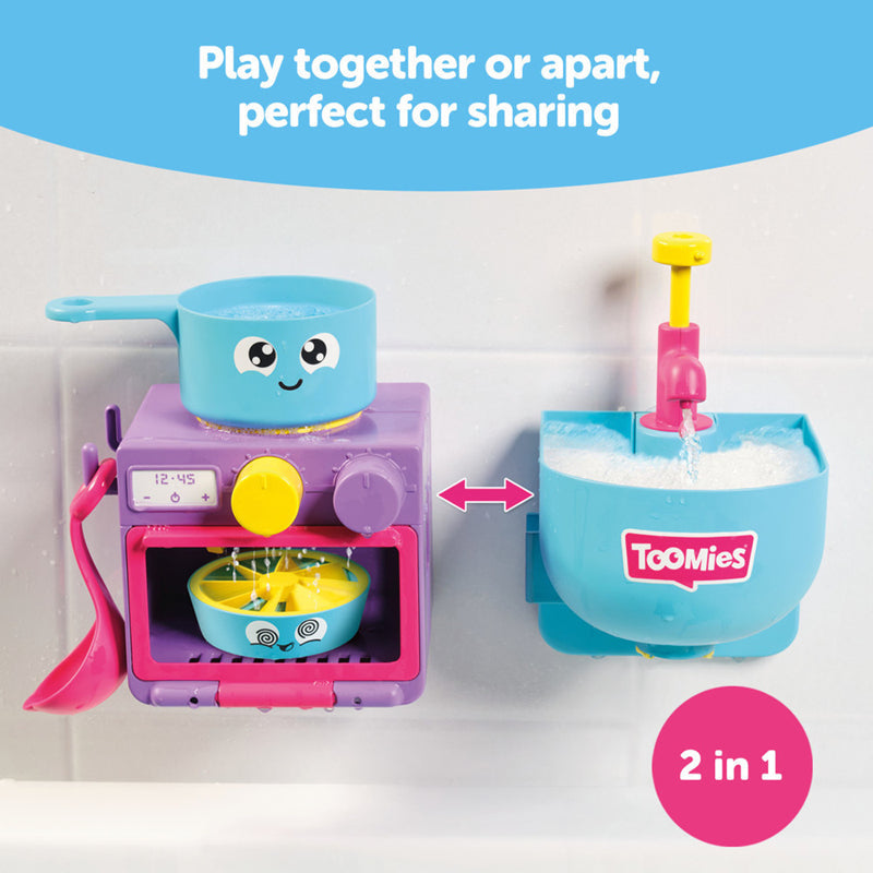 Tomy Toomies Bubble & Bake Bathtime Kitchen Baby Products Wholesaler