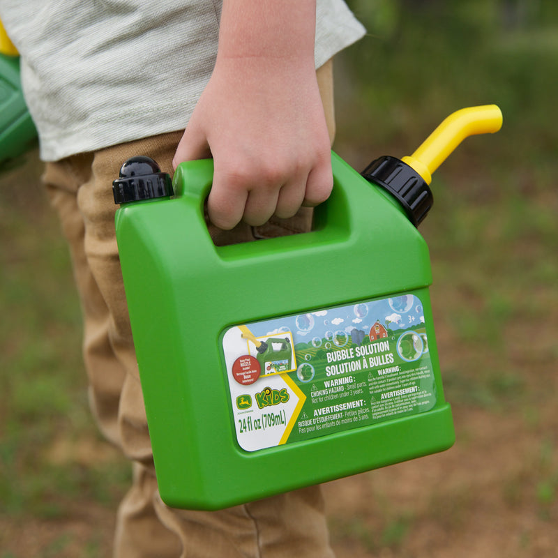Tomy John Deere Bubble Leaf Blower & Refill Can Baby Products Wholesaler