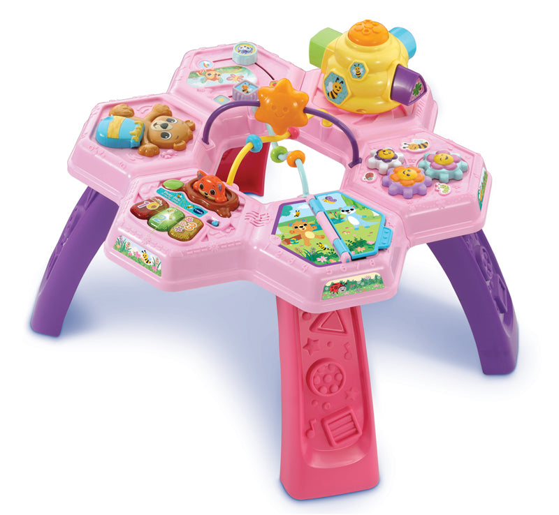 VTech Busy Bee Activity Table Pink Baby Products Wholesaler