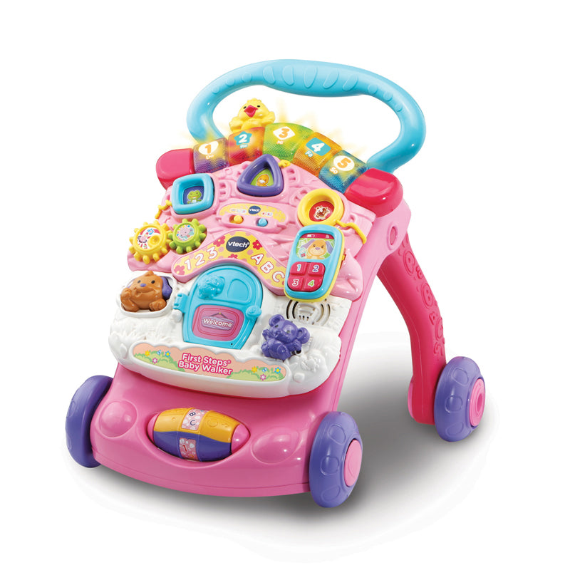 VTech First Steps® Baby Walker Pink Baby Products Wholesaler