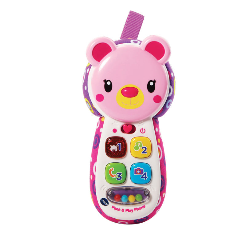VTech Peek & Play Phone Pink Baby Products Wholesaler