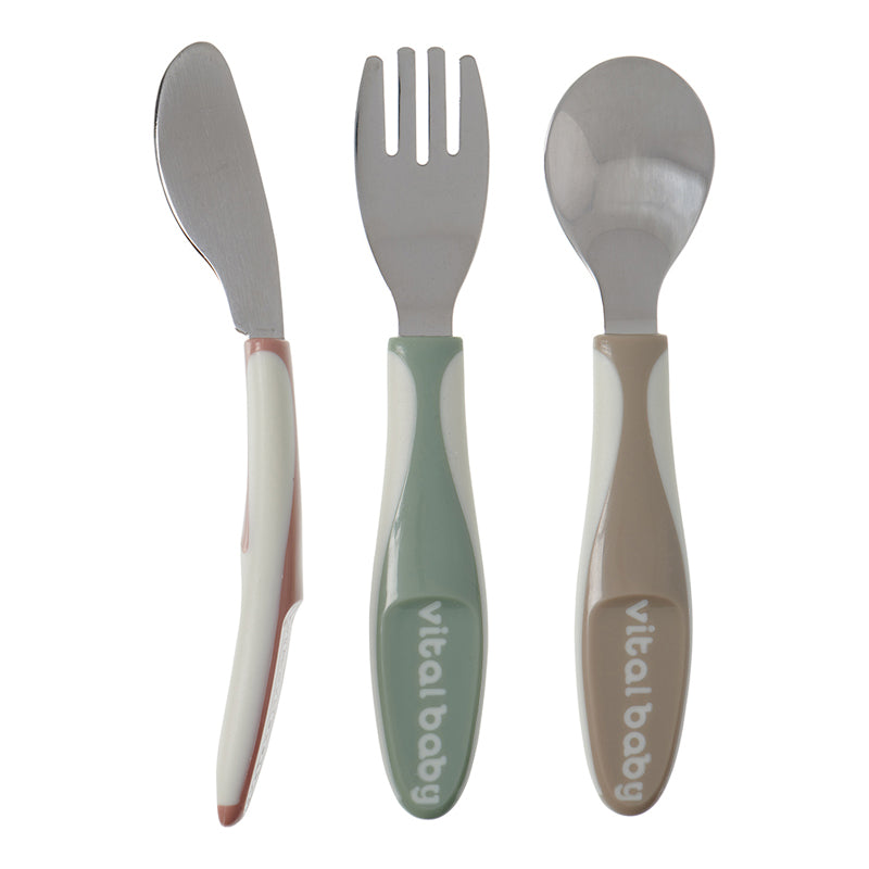 Vital Baby Nourish Big Kid Cutlery 3Pk Baby Products Wholesaler