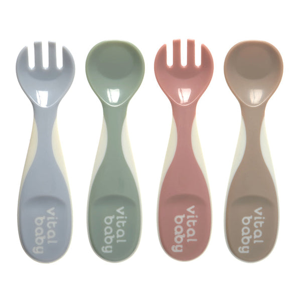 Vital Baby Nourish Chunky Cutlery 4Pk Baby Products Wholesaler