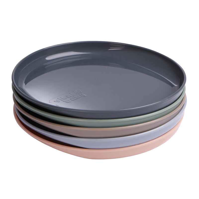 Vital Baby Nourish Perfectly Simple Plates 5Pk Baby Products Wholesaler