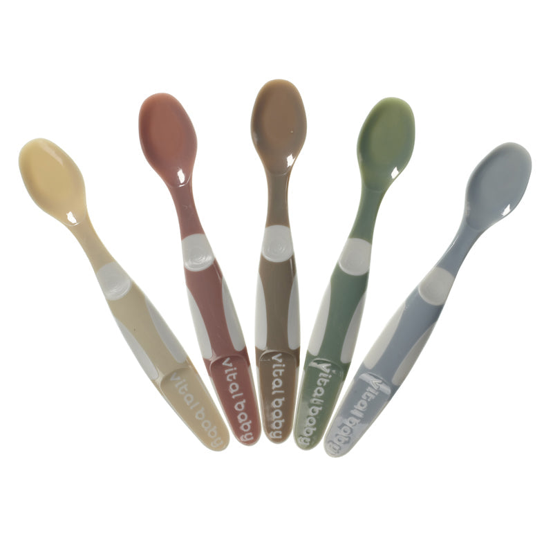 Vital Baby Nourish Start Weaning Spoons 5Pk Baby Products Wholesaler