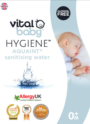 Vital Baby HYGIENE Aquaint® Sanitising Water 50ml Baby Products Wholesaler