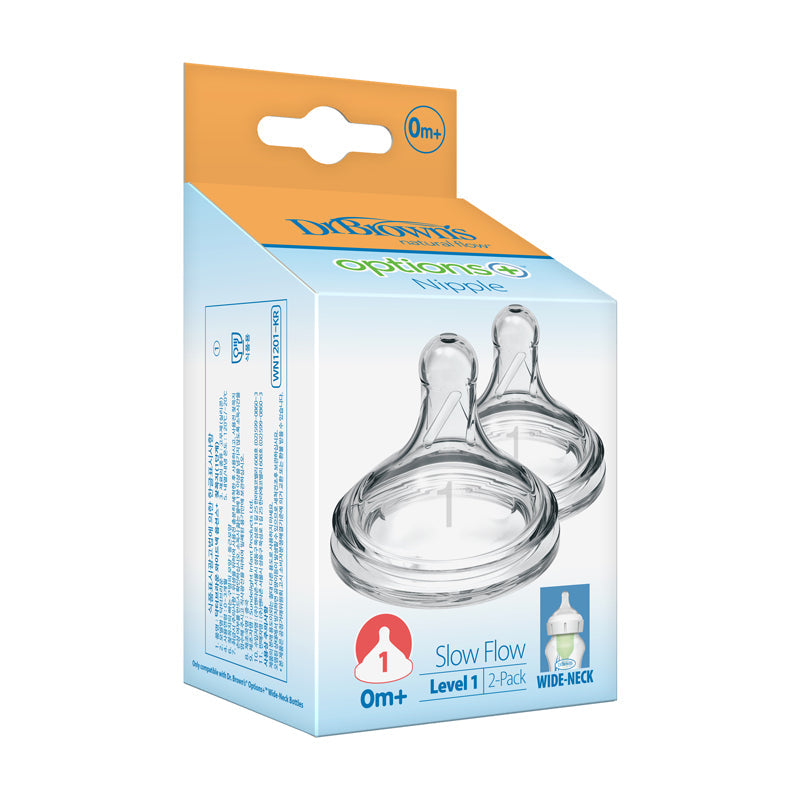 Dr. Brown's Options+ Teat 0m+ 2Pk Baby Products Wholesaler
