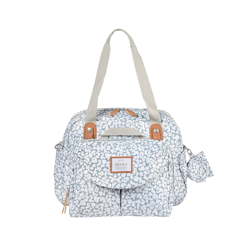 Béaba Geneva II Changing Bag Grey Blossom Baby Products Wholesaler