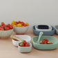 Béaba Set of 3 Silicone Bowls (Sage green/Cotton/Misty green) Baby Products Wholesaler