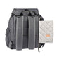 Béaba Vancouver Backpack Changing Bag Dark Grey Baby Products Wholesaler