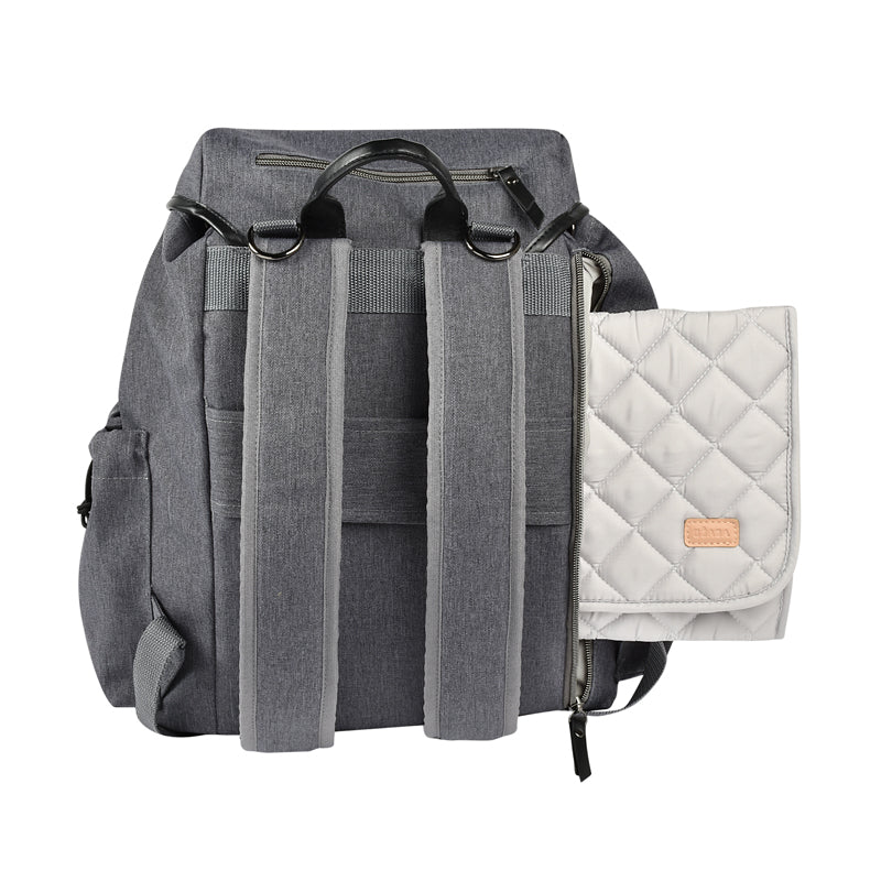 Béaba Vancouver Backpack Changing Bag Dark Grey Baby Products Wholesaler
