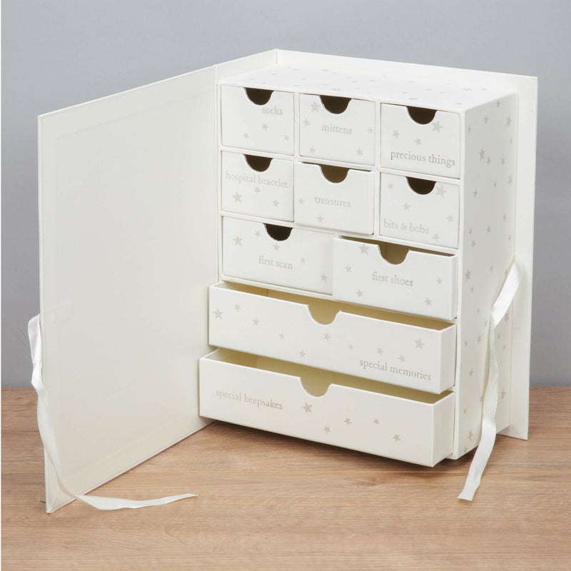 Bambino Juliana Keepsake Box with Drawers Baby Products