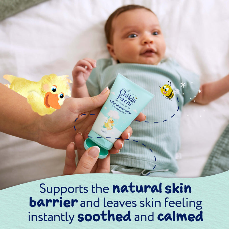 Child's Farm Baby All Over Balm Fragrance Free 50ml Baby Products Wholesaler