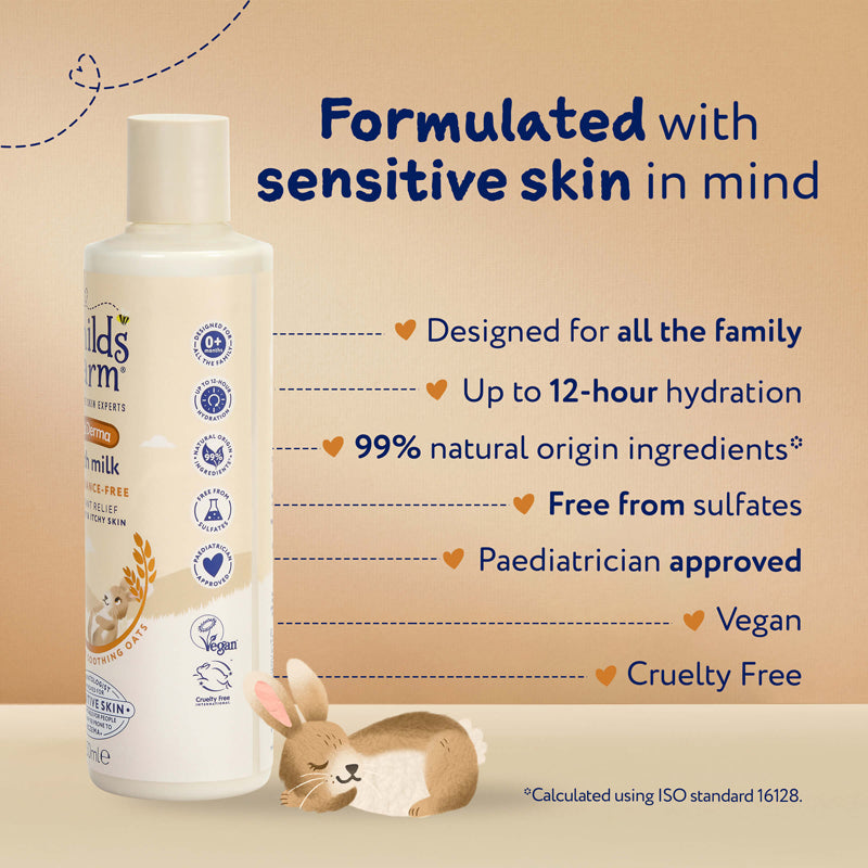 Child's Farm OatDerma Bath Milk 250ml Baby Products Wholesaler