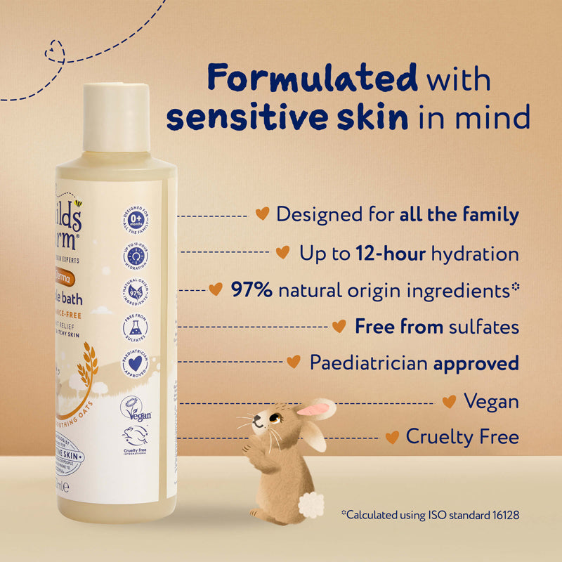 Child's Farm OatDerma Bubble Bath 250ml Baby Products Wholesaler