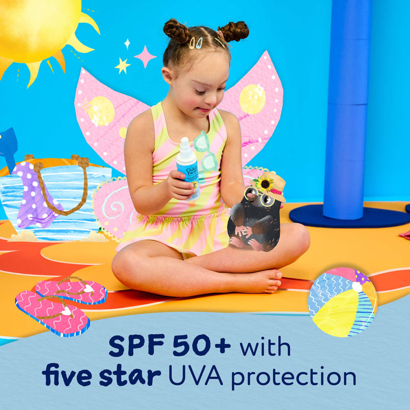 Child's Farm SPF50+ Spray 100ml Baby Products Wholesaler