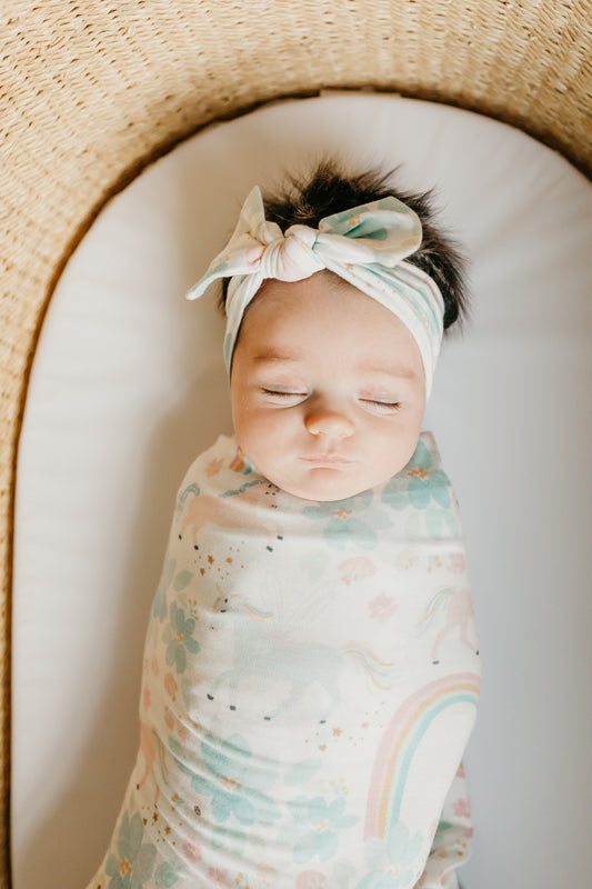 Copper Pearl Knit Headband Whimsy Baby Products Wholesaler