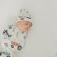 Copper Pearl Knitted Swaddle Blanket Jo Baby Products Wholesaler
