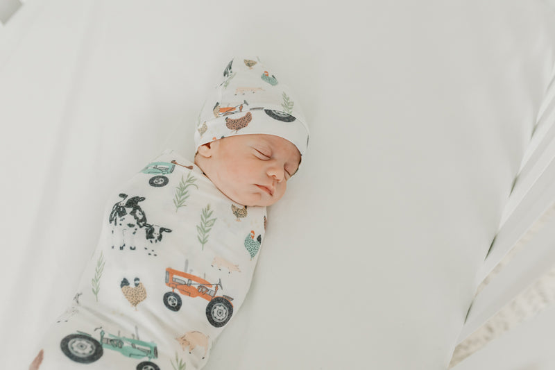 Copper Pearl Knitted Swaddle Blanket Jo Baby Products Wholesaler