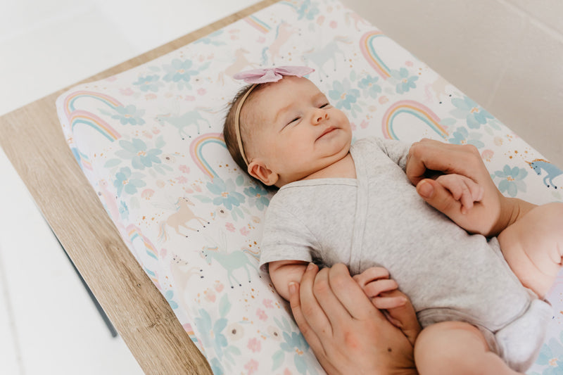 Copper Pearl Nappy Changing Pad COVER Whimsy Baby Products Wholesaler