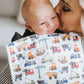 Copper Pearl Premium Burp Cloths Diesel 3Pk Baby Products Wholesaler