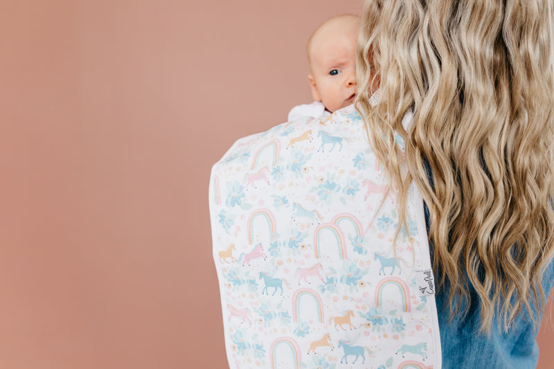 Copper Pearl Premium Burp Cloths Whimsy 3Pk Baby Products Wholesaler