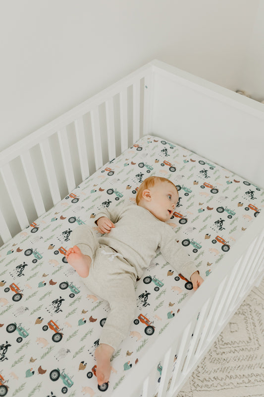 Copper Pearl Premium Elasticised Cot Sheet Jo Baby Products Wholesaler