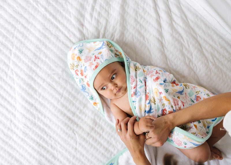 Copper Pearl Premium Knit Hooded Towel Nautical Baby Products Wholesaler