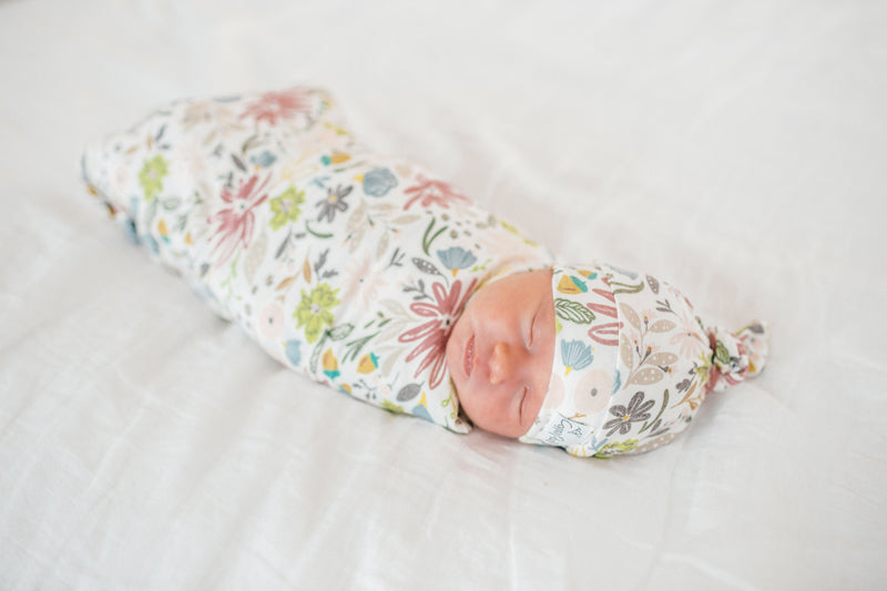 Copper Pearl Top Knot Hat Olive 0-4m Baby Products Wholesaler