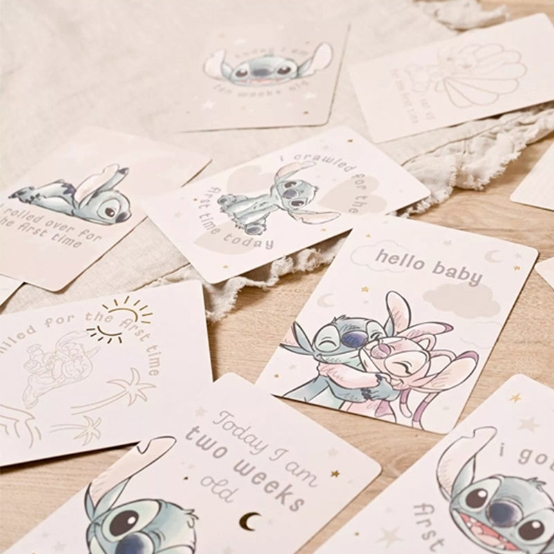 Disney Stitch Baby 24 Milestone Cards Baby Products Wholesaler