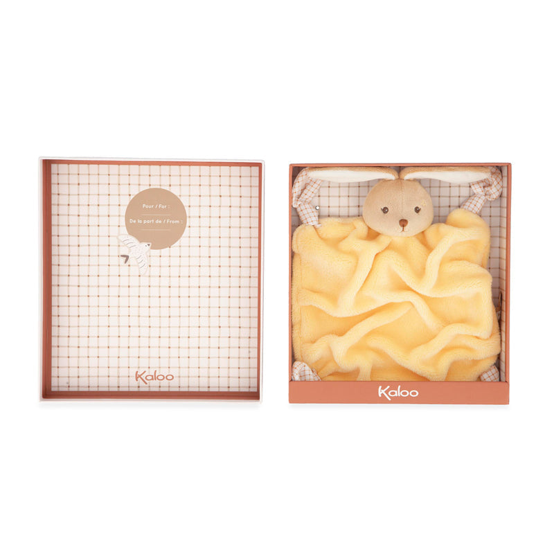 Kaloo Intemporel Doudou Rabbit Yellow Baby Products Wholesaler